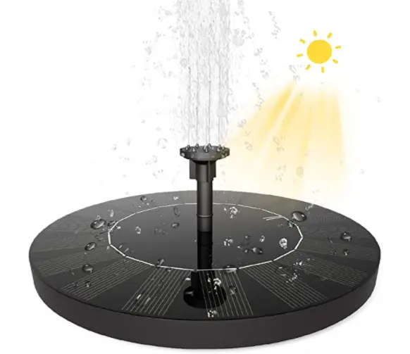 Solar Powered Pond Water Fountain