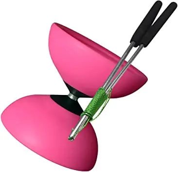 Mr. Babache Finesse G4 Handsticks with Pink G4 Finesse Diabolo