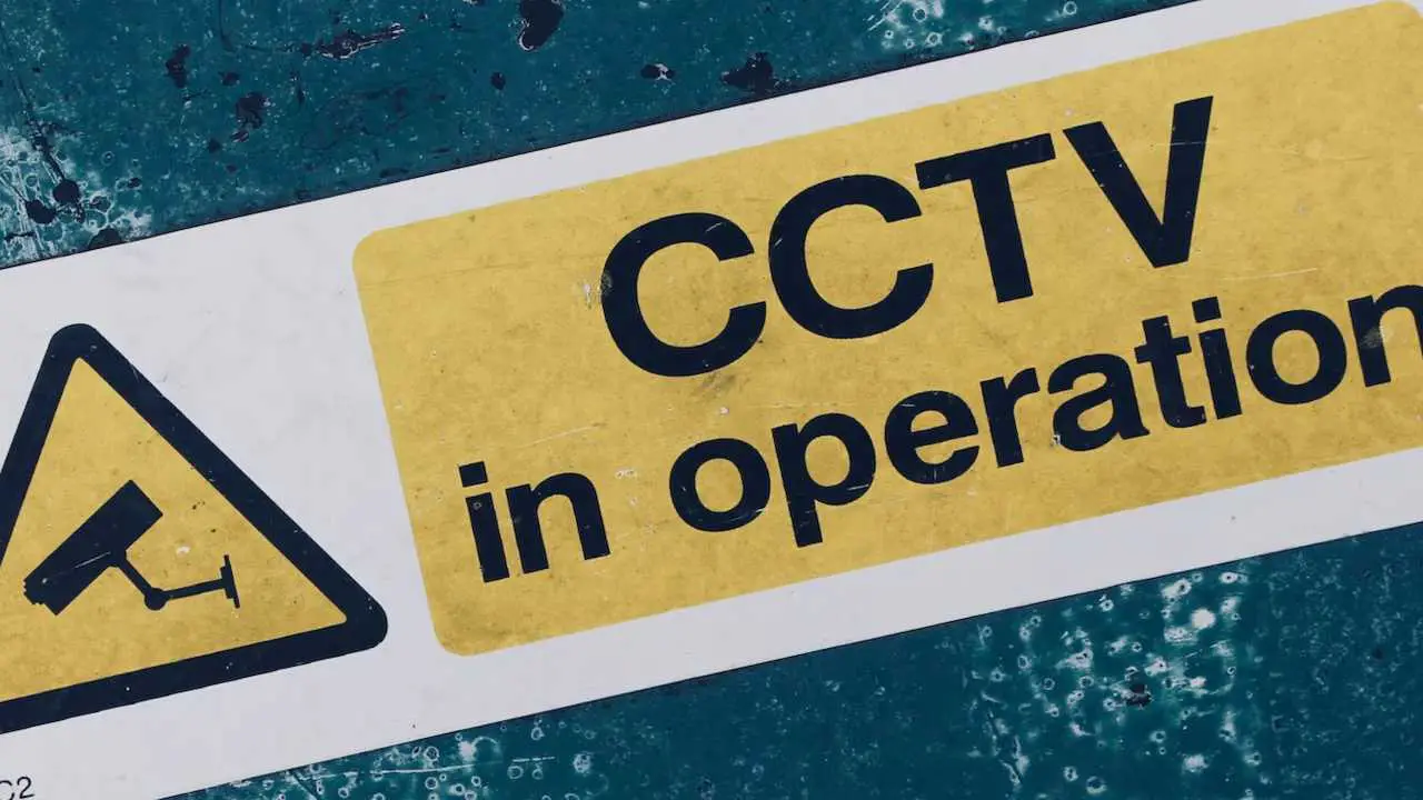 Article Photo of a CCTV Sign