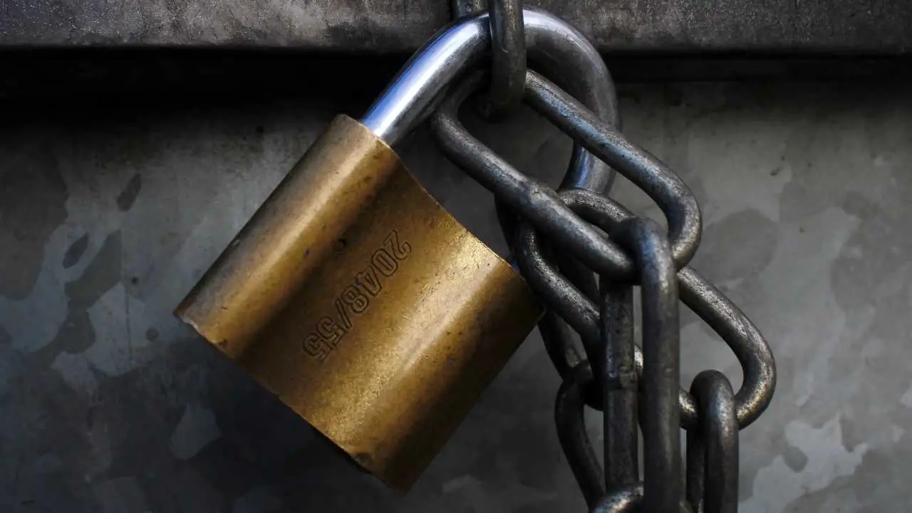 Privacy Policy Header Photo of a Padlock
